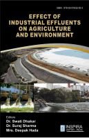 EFFECT OF INDUSTRIAL EFFLUENTS ON AGRICULTURE AND ENVIRONMENT