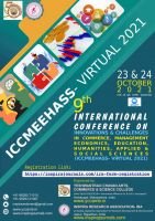 9th INTERNATIONAL CONFERENCE ICCMEEHASS VIRTUAL OCT. 23-24, 2021