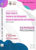 National Seminar on Global Trends in Commerce and Management.. (Volume-III) National Seminar on Global Trends in Commerce and Management.. (Volume-III)